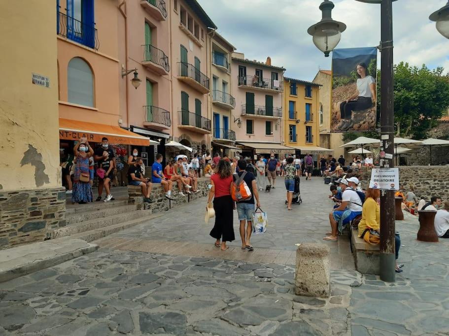 Appartement T2 Avec Clim Et Wifi, A 50 M De La Plage Collioure Zewnętrze zdjęcie